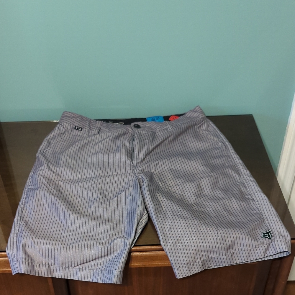 Fox Men's Swim Hybrids - Gray Striped